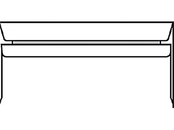 Een Envelop IEZZY C5/6 114x229mm venster rechts zelfklevend wit 500st koop je bij Goedkope Kantoorbenodigdheden