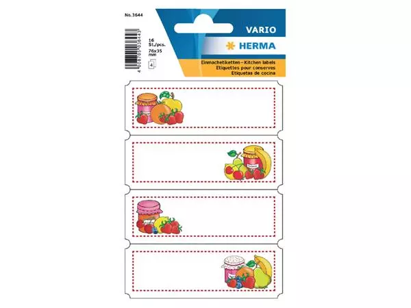 Een Etiket HERMA 3644 keuken vrucht assortiment koop je bij KantoorProfi België BV