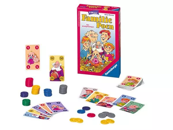 Een Familie Poen pocketspel koop je bij KantoorProfi België BV