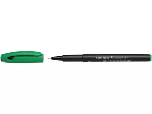 Een Fineliner Schneider 967 0.4mm groen koop je bij L&N Partners voor Partners B.V.