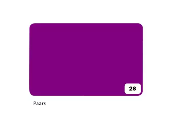 Een Fotokarton Folia 2-zijdig 50x70cm 300gr nr28 paars koop je bij KantoorProfi België BV