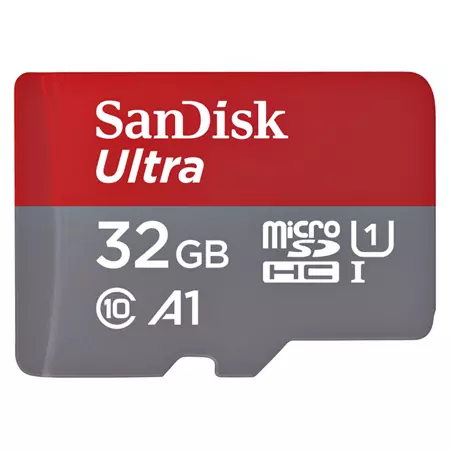 Buy your Memory card Sandisk MicroSDHC Ultra Android 32GB 120MB/s Class 10 A1 at QuickOffice BV