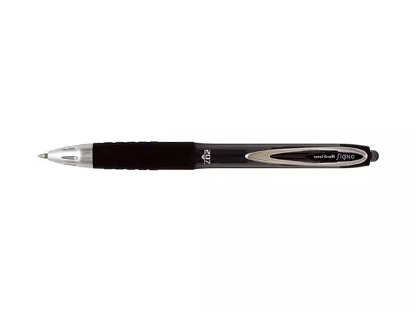 Een Stylo gel Uni-ball Signo 207 Medium noir koop je bij Van Hoye Kantoor BV