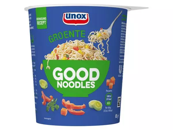 Een Good Noodles Unox groenten cup koop je bij L&N Partners voor Partners B.V.