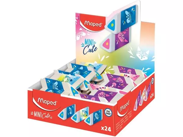 Een Gum Maped Mini Cute Pyramid assorti koop je bij MV Kantoortechniek B.V.