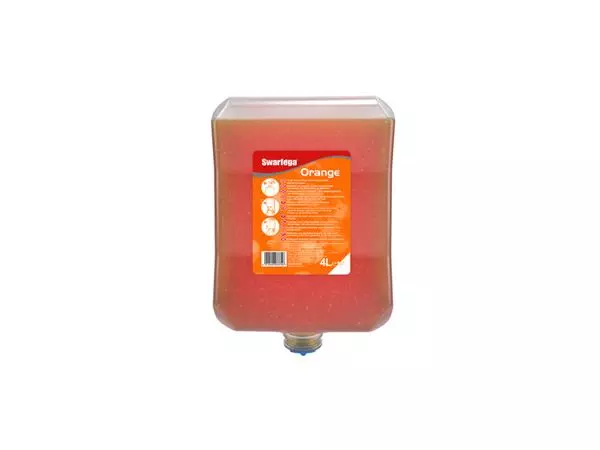 Een Handreiniger SCJ Swarfega Orange 4 liter koop je bij MV Kantoortechniek B.V.