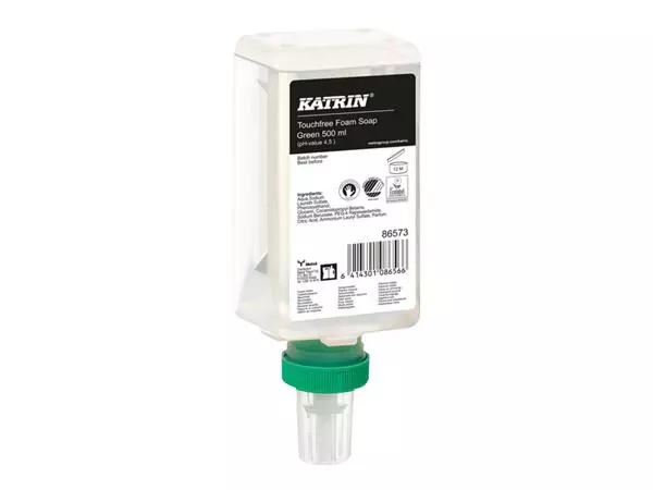 Een Handzeep Katrin Green schuim touchfree 500ml 86573 koop je bij Unimark Office B.V.