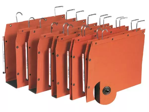 Een Hangmap Elba TUB folio U-bodem 30mm oranje koop je bij Van Leeuwen Boeken- en kantoorartikelen