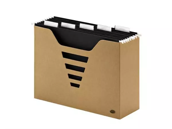 Een Hangmappenbox Multo Kraft Line A4 + 5 hangmappen koop je bij EconOffice