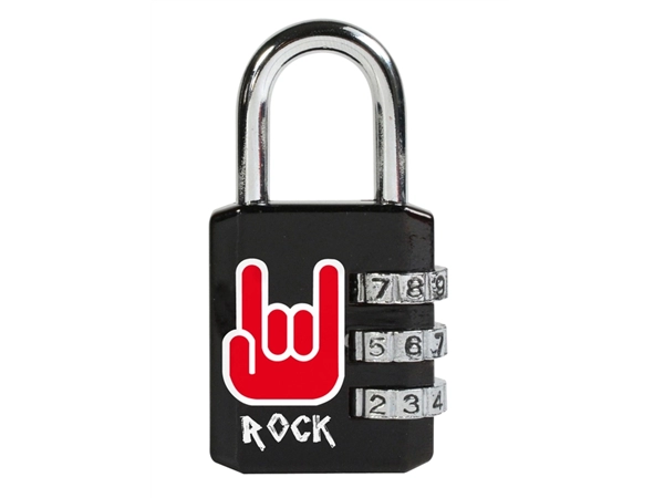 Een Hangslot Masterlock 3-cijfer combinatie 30mm rock patroon koop je bij EconOffice