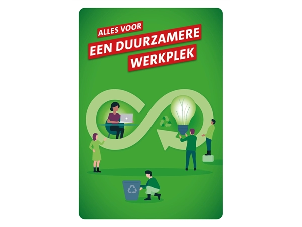 Een CATALOGUS DUURZAME WERKPLEK 2024 koop je bij Kantoorvakhandel van der Heijde