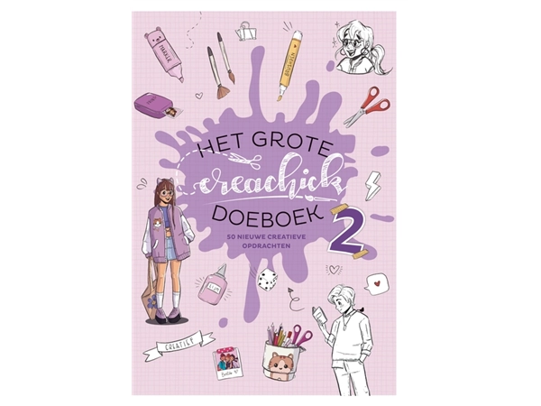 Een Het grote CreaChick doeboek 2 koop je bij De Angelot