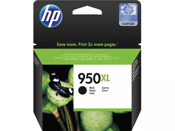 Een Inktcartridge HP CN045AE 950XL zwart koop je bij QuickOffice BV