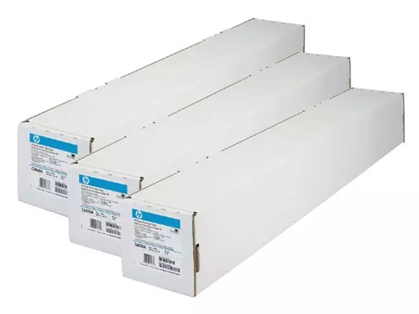 Een Inkjetpapier HP Q1404A 610mmx45,7m 90gr universal coated koop je bij Kantoorvakhandel van der Heijde