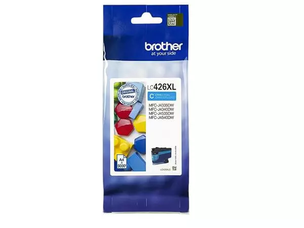 Een Inktcartridge Brother LC-426XLC blauw koop je bij L&N Partners voor Partners B.V.