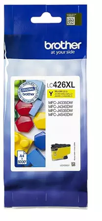 Een Inktcartridge Brother LC-426XLY geel koop je bij Goedkope Kantoorbenodigdheden