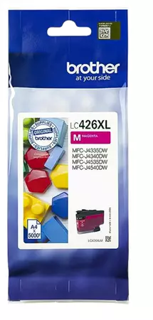 Een Inktcartridge Brother LC-426XLM rood koop je bij Van Hoye Kantoor BV