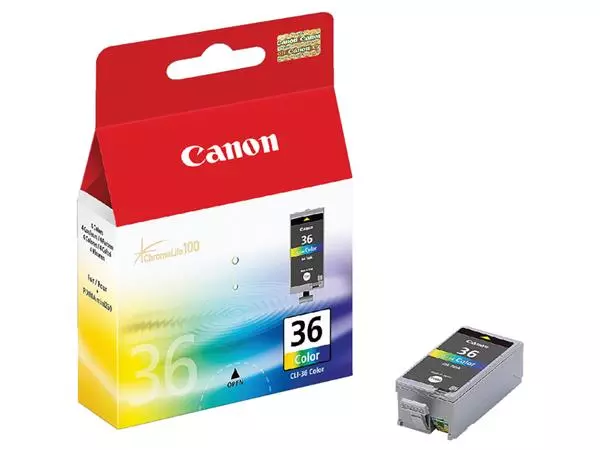 Een Inktcartridge Canon CLI-36 kleur koop je bij QuickOffice BV