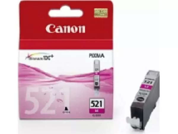 Een Inktcartridge Canon CLI-521 rood koop je bij Van Hoye Kantoor BV
