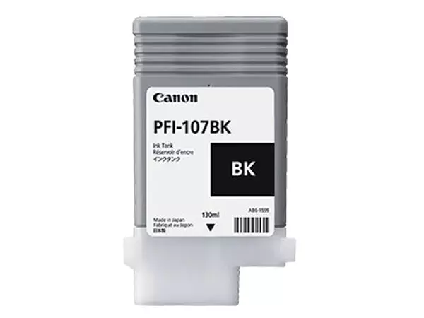 Een Inktcartridge Canon PFI-107 zwart koop je bij EconOffice