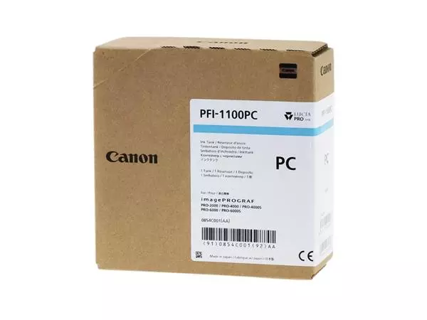 Een Tintenpatrone Canon PFI-1100 Fotoblau koop je bij QuickOffice BV