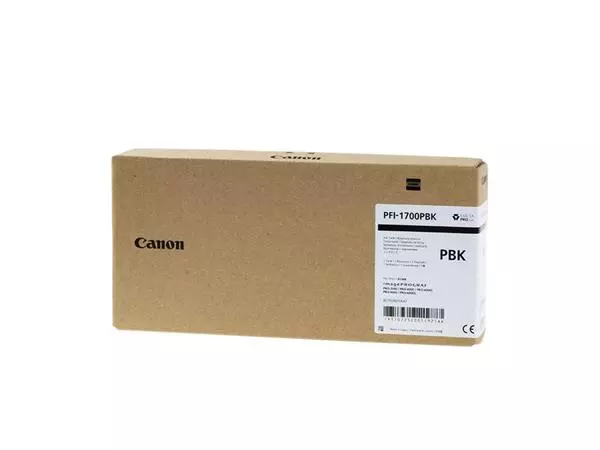 Buy your Ink cartridge Canon PFI-1700 photo black at QuickOffice BV