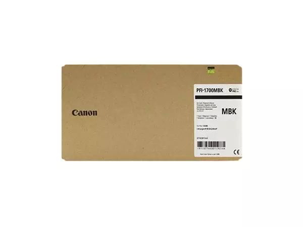 Een Inktcartridge Canon PFI-1700 mat zwart koop je bij Omnia 4 Office