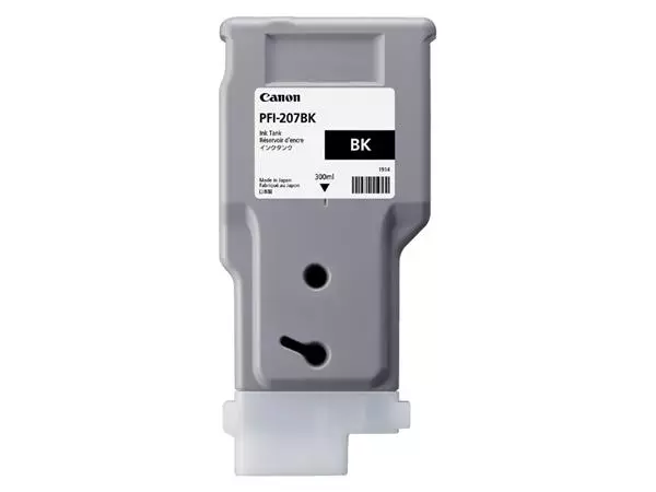 Een Inktcartridge Canon PFI-207 zwart koop je bij Kantoorvakhandel van der Heijde