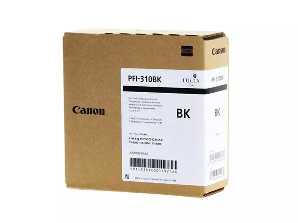 Een Inktcartridge Canon PFI-310 zwart koop je bij Omnia 4 Office