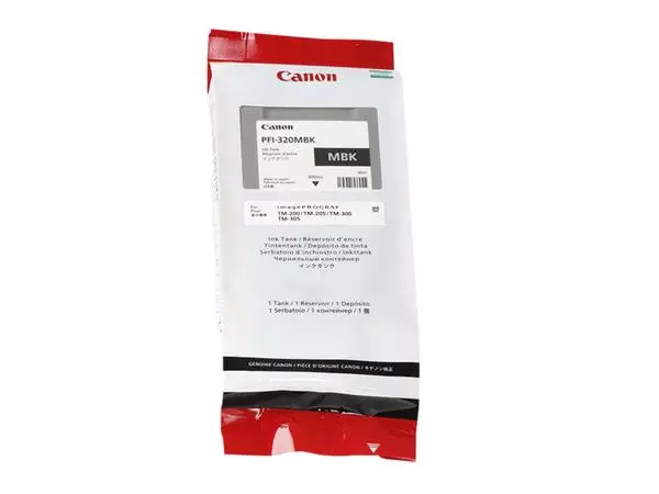 Een Inktcartridge Canon PFI-320 mat zwart koop je bij QuickOffice BV