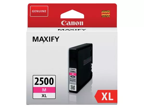 Een Inktcartridge Canon PGI-2500XL rood koop je bij KantoorProfi België BV