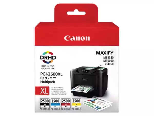 Een Inktcartridge Canon PGI-2500XL zwart + kleur koop je bij EconOffice