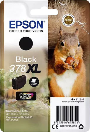 Buy your Ink cartridge Epson 378XL T3794 black at QuickOffice BV