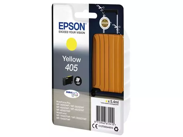 Een Inktcartridge Epson 405 T05G44 geel koop je bij Van Leeuwen Boeken- en kantoorartikelen