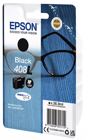 Een Cartouche d'encre Epson T09K140 408L noir koop je bij QuickOffice BV