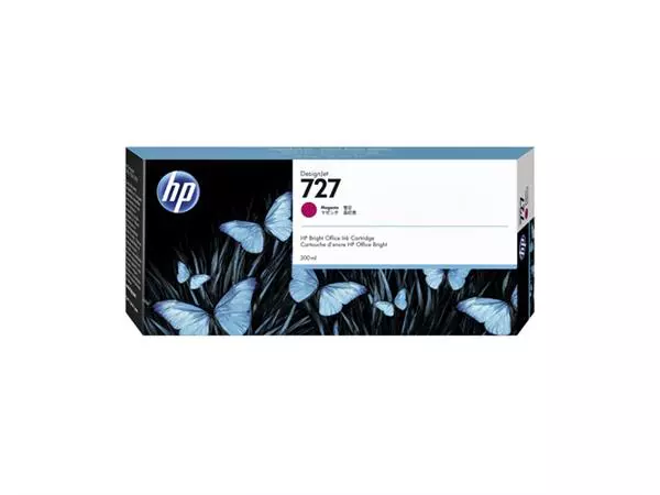 Inktcartridge HP F9J77A 727 rood