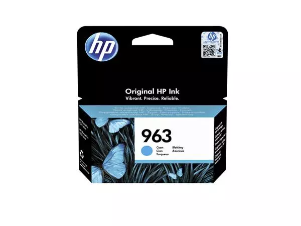 Buy your Inktcartridge HP 3JA23AE 963 blauw at QuickOffice BV