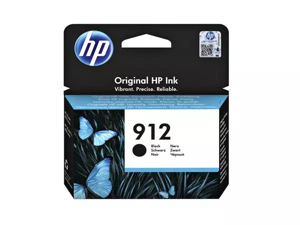 Een Inktcartridge HP 3YL80AE 912 zwart koop je bij MegaOffice