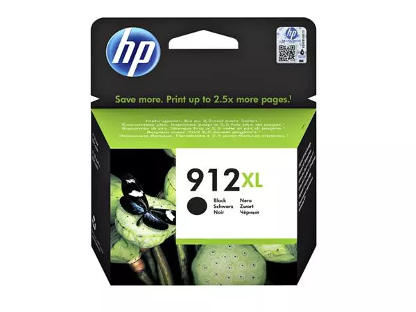 Inktcartridge HP 3YL84AE 912XL zwart