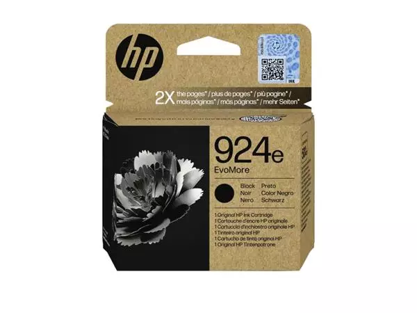 Een Inktcartridge HP 4K0V0NE 924E Evomore zwart koop je bij KantoorProfi België BV