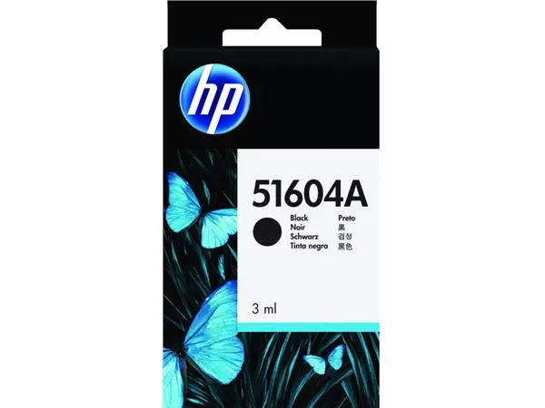 Inktcartridge HP 51604A zwart