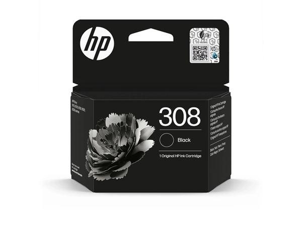 Een Inktcartridge HP 7FP21UE 308 zwart koop je bij MV Kantoortechniek B.V.