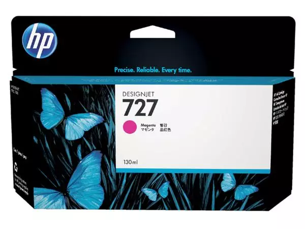 Inktcartridge HP B3P20A 727 rood