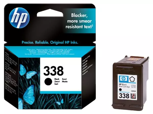 Een Inktcartridge HP C8765EE 338 zwart koop je bij L&N Partners voor Partners B.V.