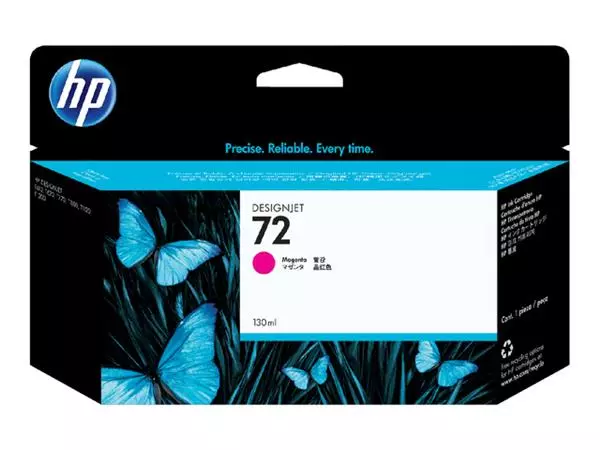 Inktcartridge HP C9372A 72 rood