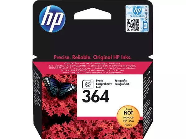 Een Inktcartridge HP CB317EE 364 foto zwart koop je bij QuickOffice BV