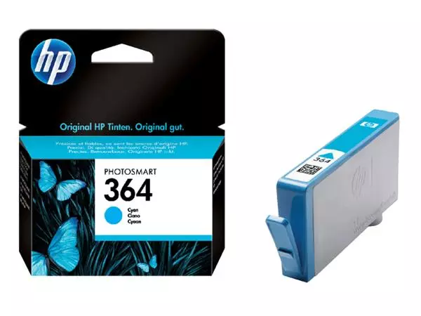 Een Inktcartridge HP CB318EE 364 blauw koop je bij Klik Office BV