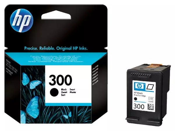 Een Inktcartridge HP CC640EE 300 zwart koop je bij QuickOffice BV