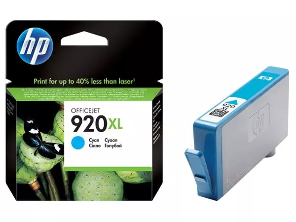 Een Inktcartridge HP CD972AE 920XL blauw koop je bij Tonerinktshop