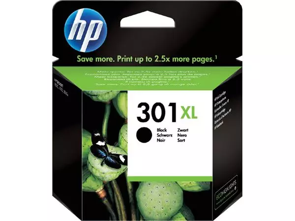 Een Inktcartridge HP CH563EE 301XL zwart koop je bij MegaOffice